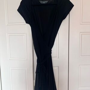 Norma Kamali Black Asymmetrical Dress